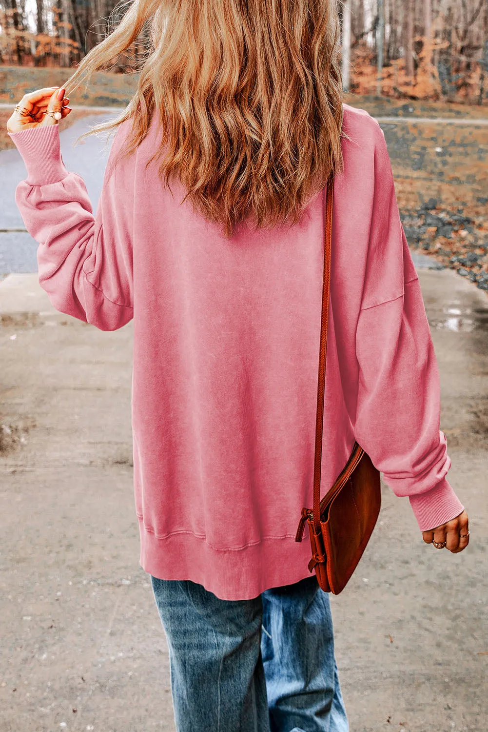 5 Cozy Drop Shoulder Sweatshirts ( S - 2X)