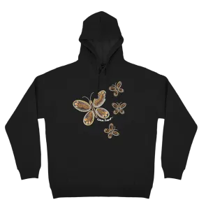 Adults Cozy Hoodie - Butterflies By Kathleen Buzzacott