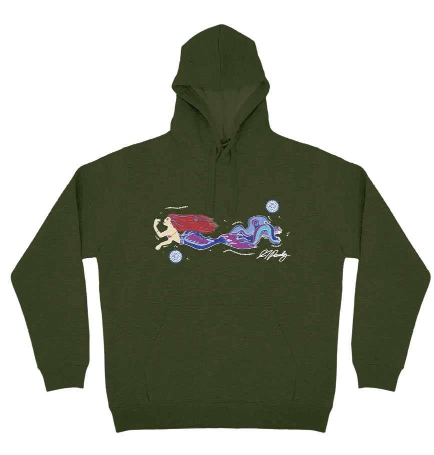 Adults Cozy Hoodie - Mermaid By Alisha Pawley