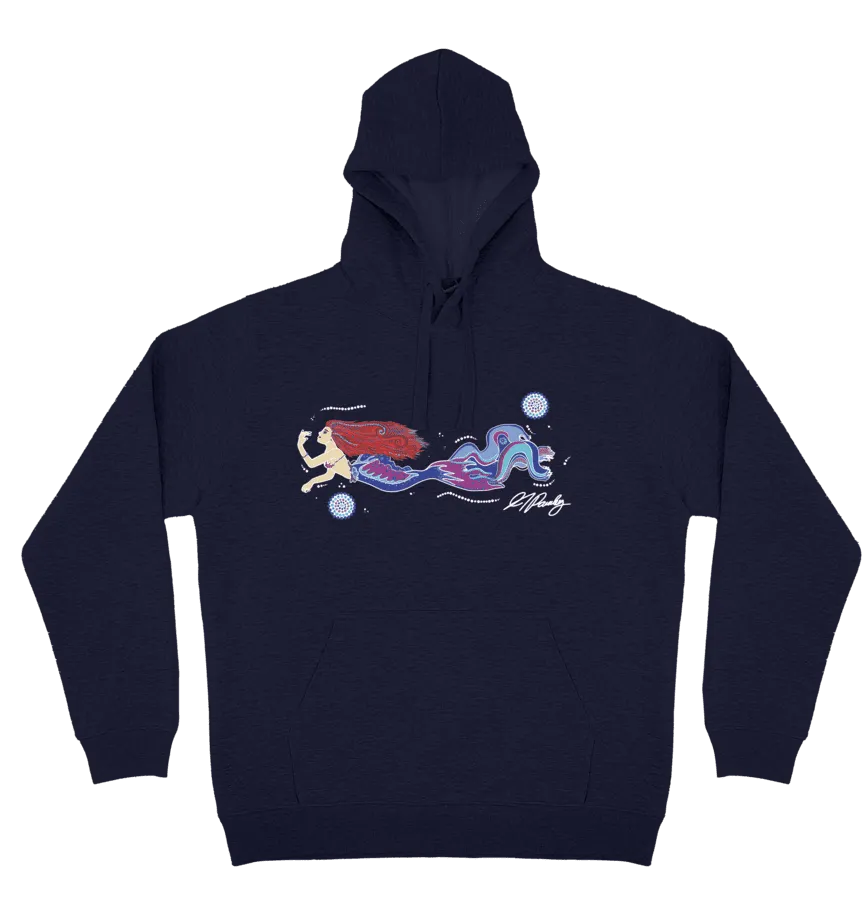 Adults Cozy Hoodie - Mermaid By Alisha Pawley