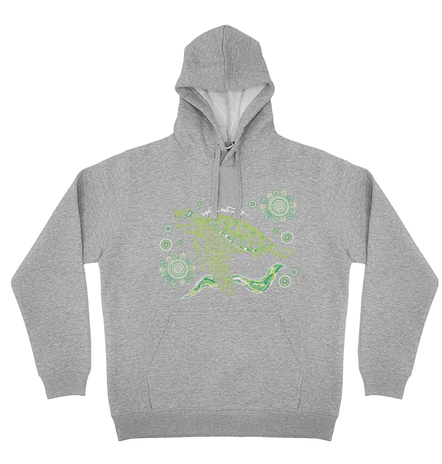 Adults Cozy Hoodie - Turtle By Nina Wright