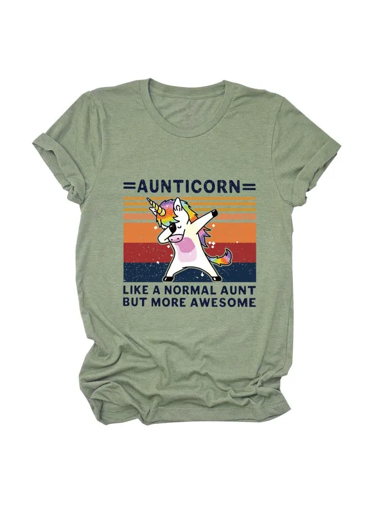 Aunticorn Casual Tee