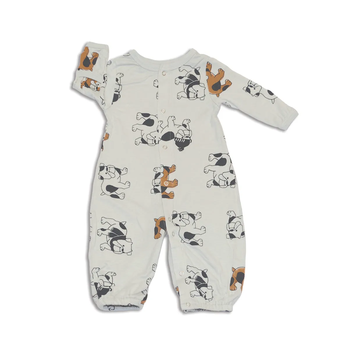 Bamboo Converter Gown (Cozy Bulldog Print)