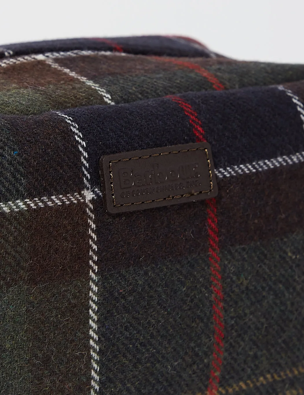 Barbour Tartan Washbag - Classic