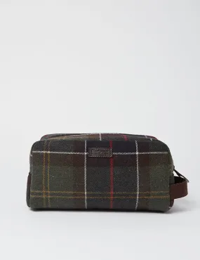 Barbour Tartan Washbag - Classic