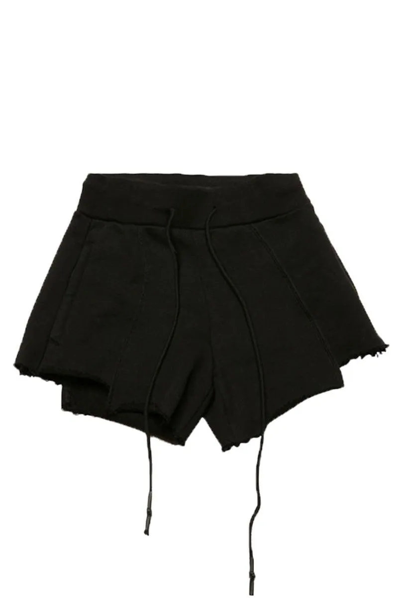 Black Casual Shorts