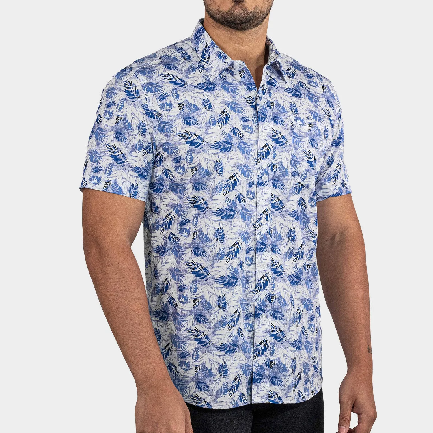 Camisa Casual Manga Larga Para Hombre