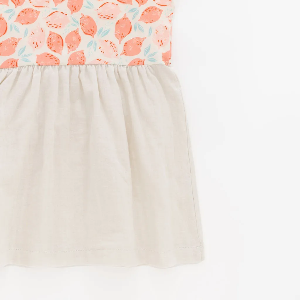 Casual Dress in Citrus