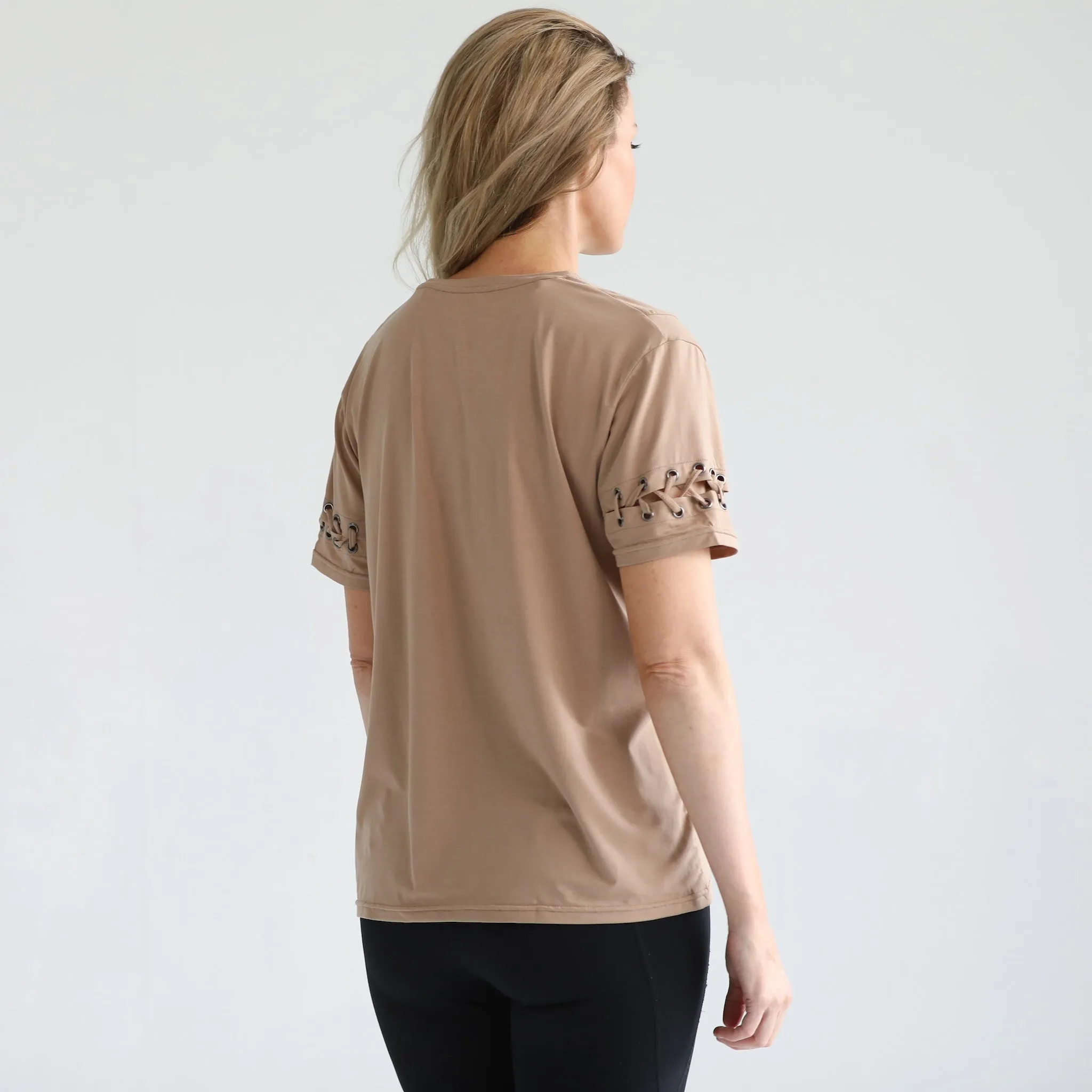 Casual Nursing T-Shirt (Taupe)