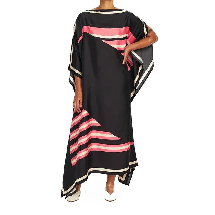 Casual Wear Striped Pattern Kaftan KAF0011