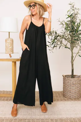 Casual Wide Leg Jumpsuit (S-3XL)