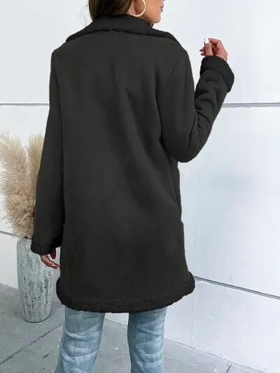 Chic Cozy Button Up Lapel Collar Coat - 3 Colors