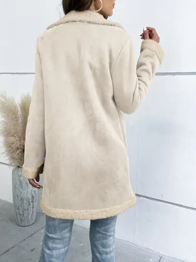 Chic Cozy Button Up Lapel Collar Coat - 3 Colors