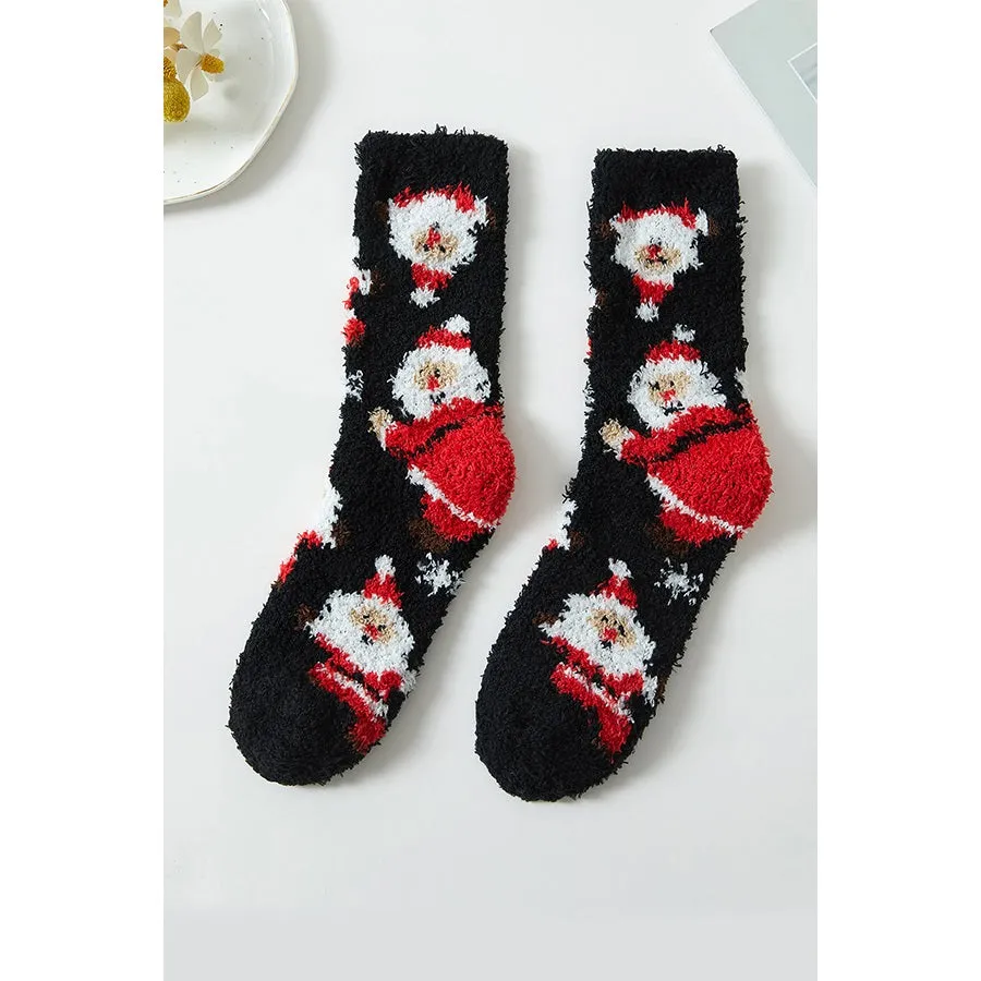 Christmas Plush Cozy Socks