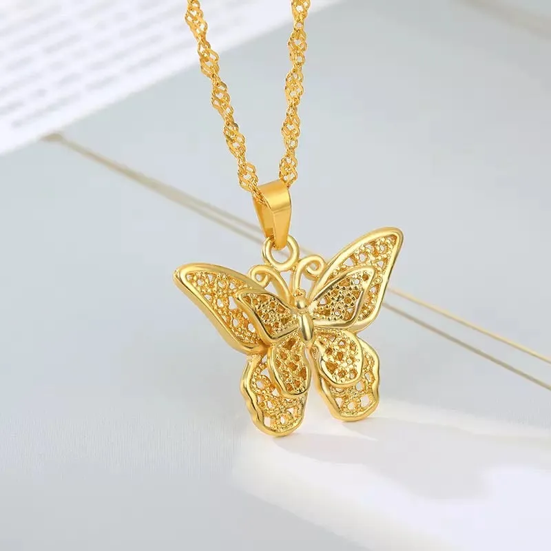 Classic Butterfly Necklace