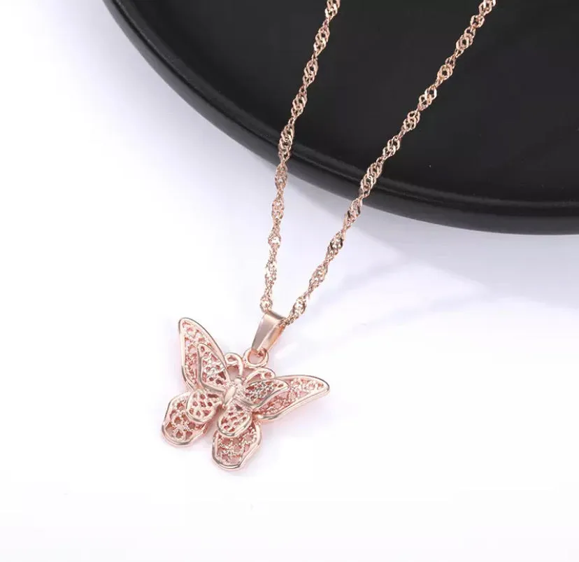 Classic Butterfly Necklace