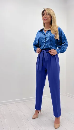 Classic Pants with Belt