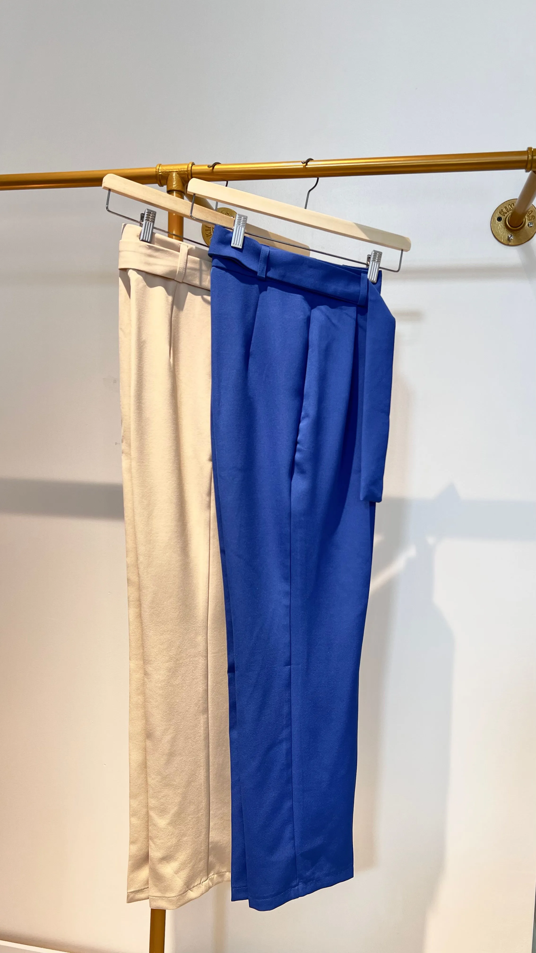 Classic Pants with Belt