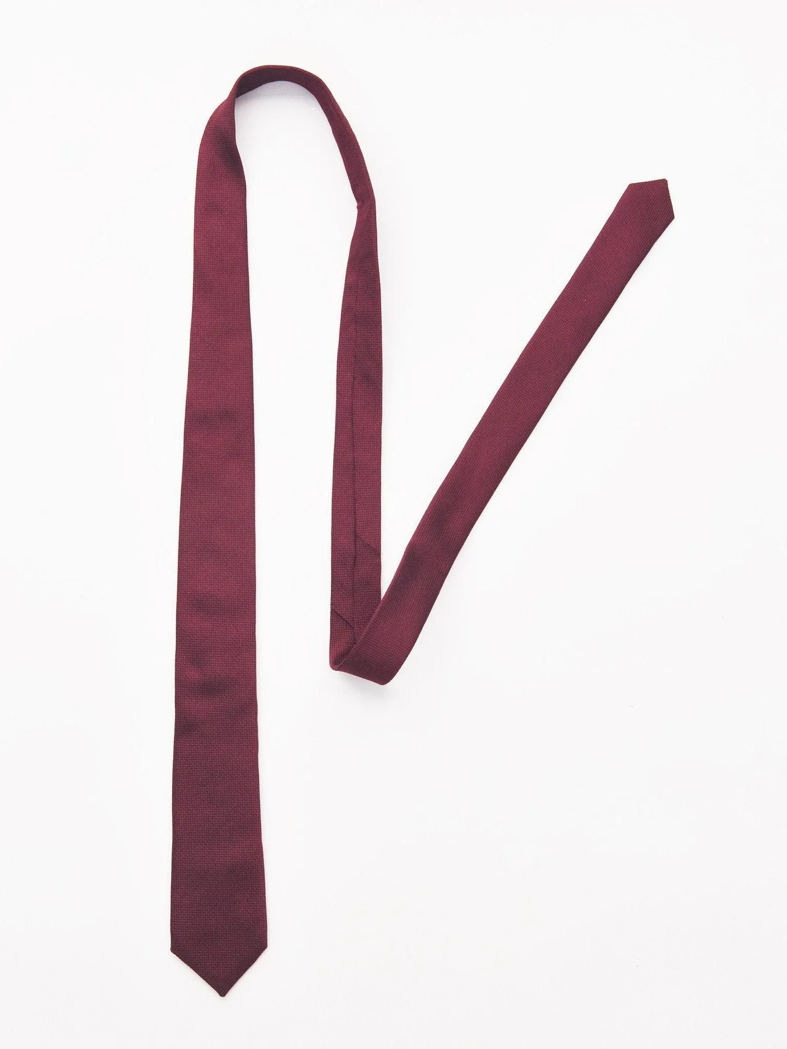 Classic Tie Bordeaux