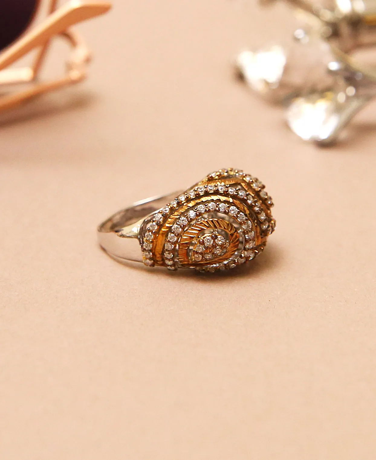 Classic Zircon Ring