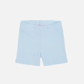 Cozy Bike Shorts - Ice Blue