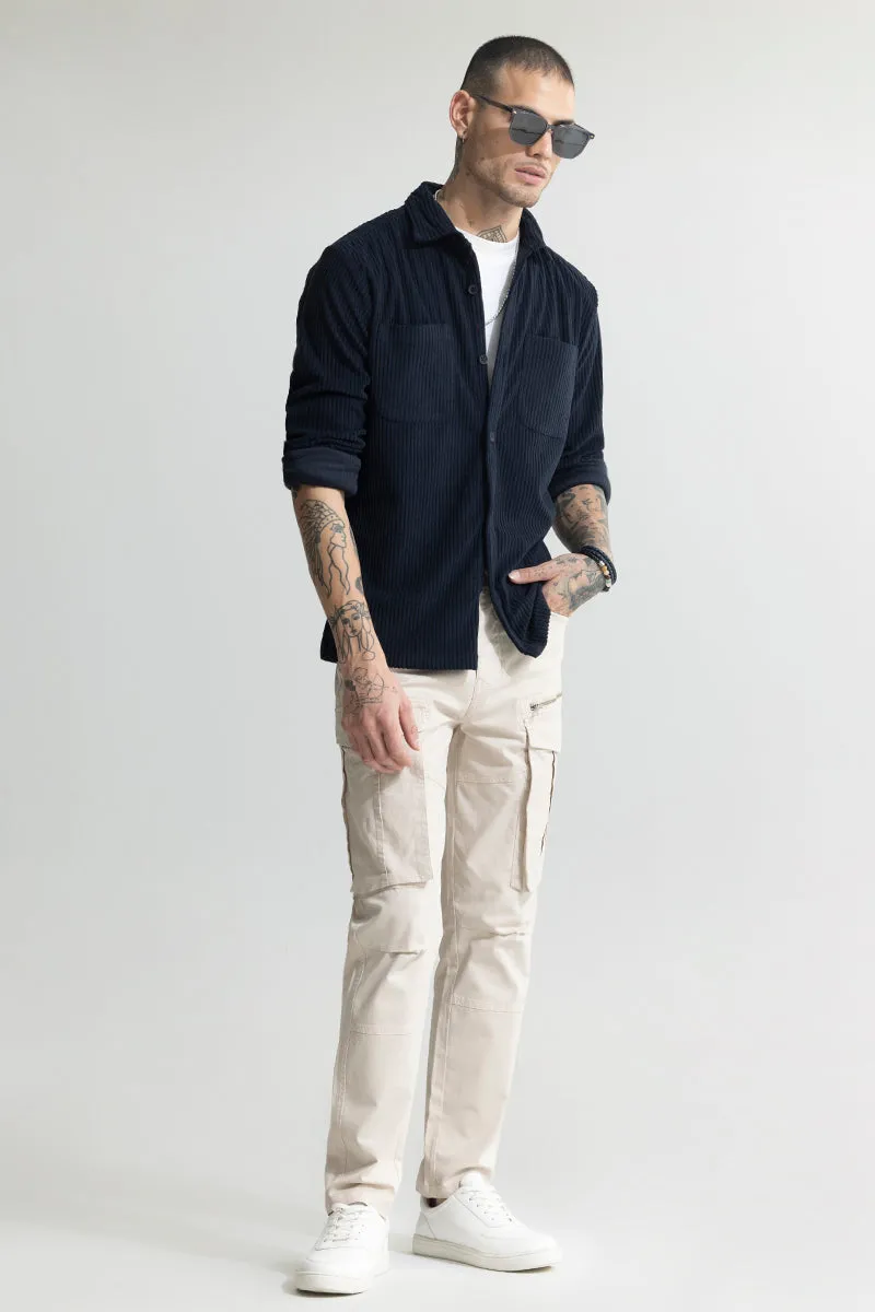 Cozy Cord Navy Shirt