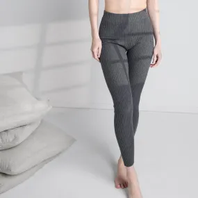 Cozy Cotton Silk Ribbed Legging