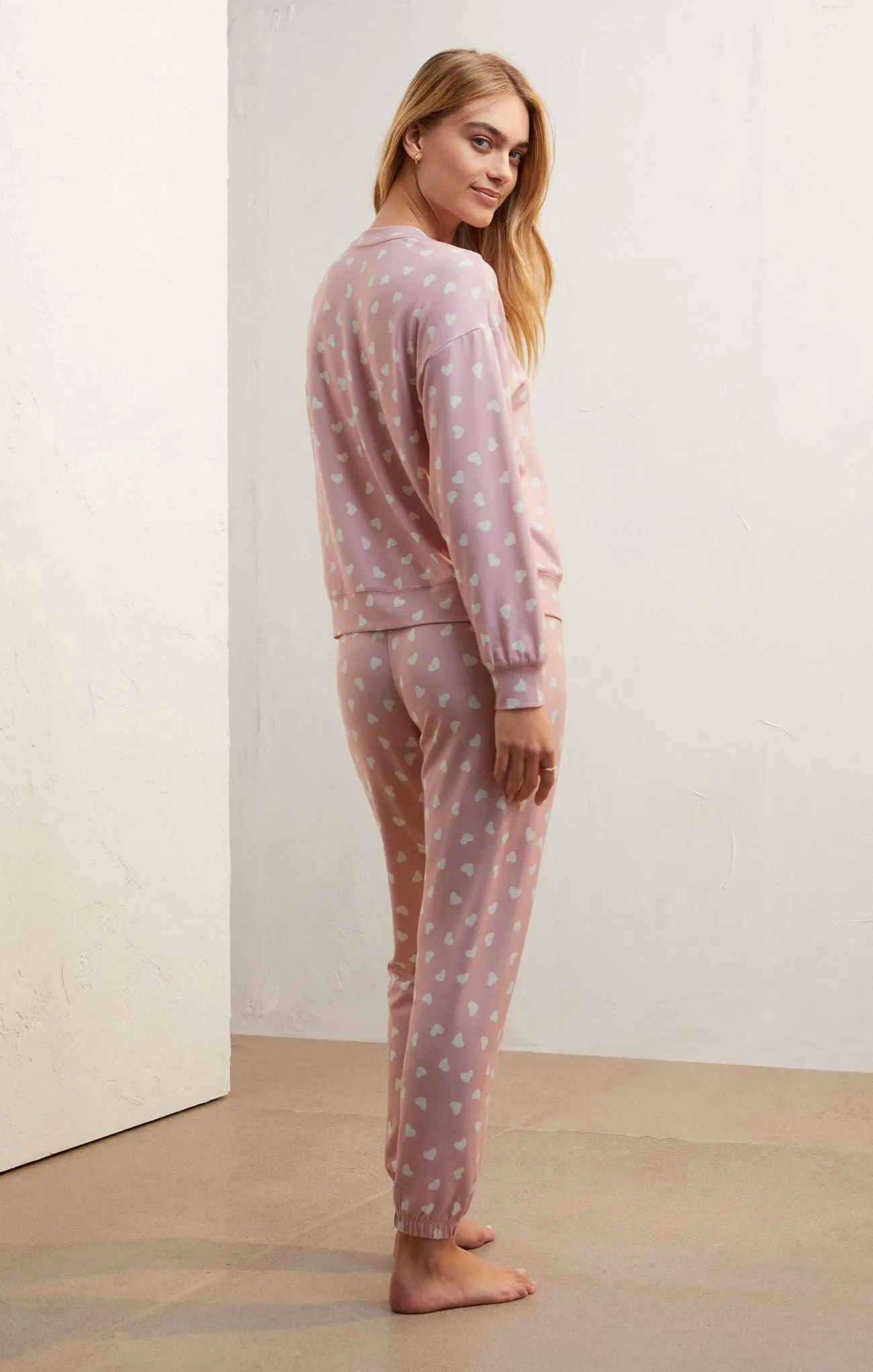 Cozy Heart Pajama Set