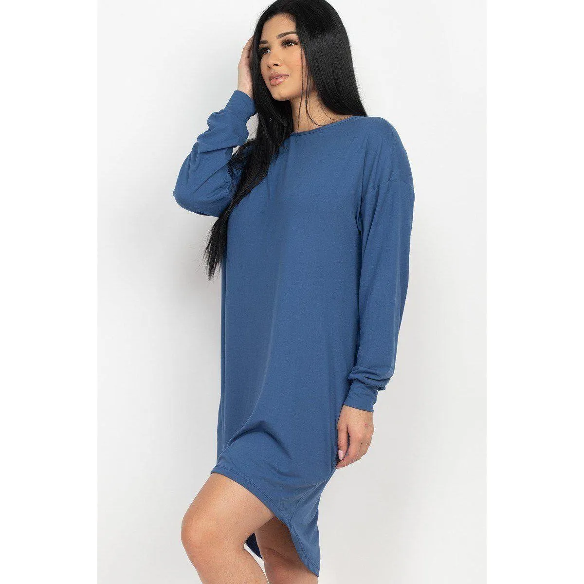 Cozy High Low Dress