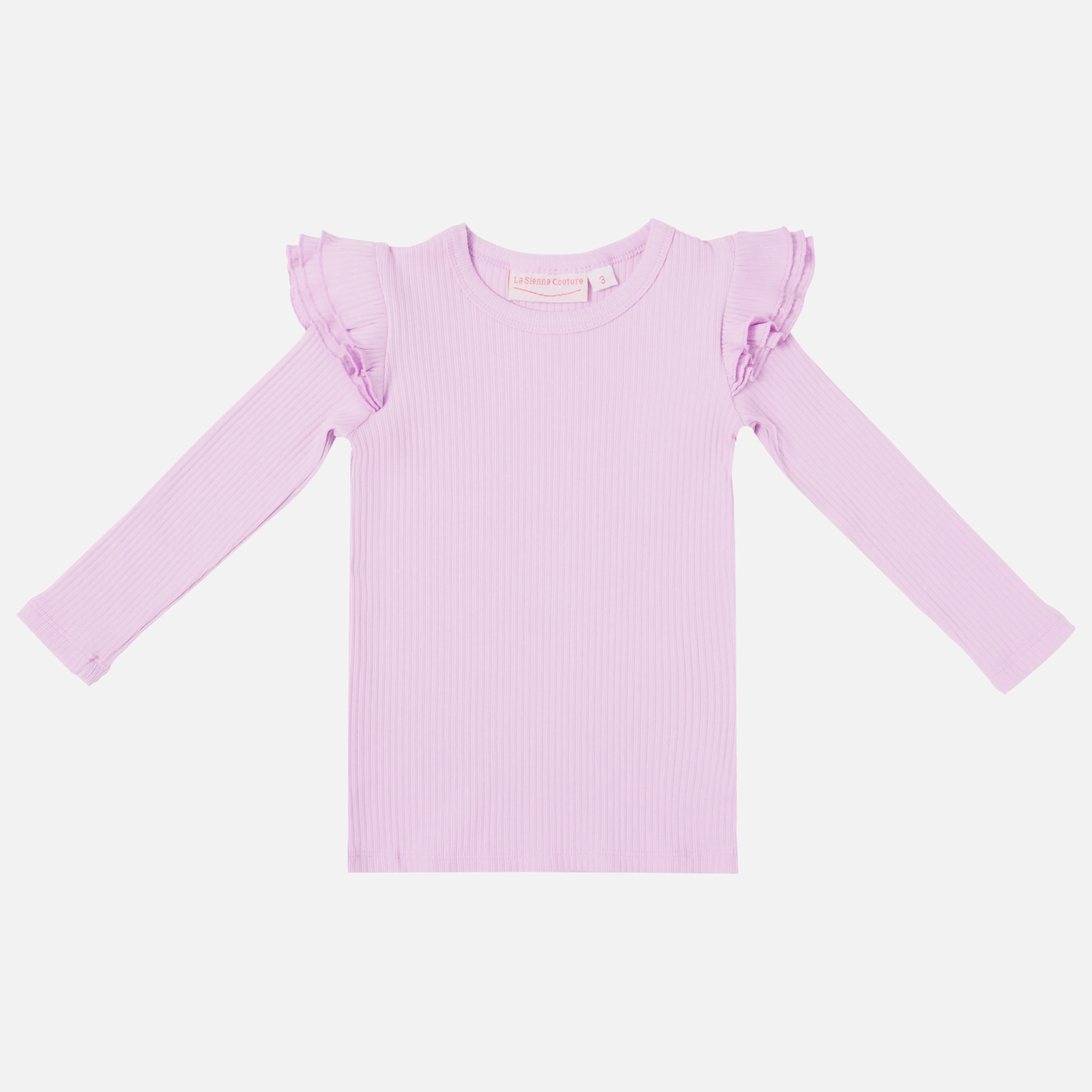 Cozy Long Sleeve Flutter - Sweetest Lilac