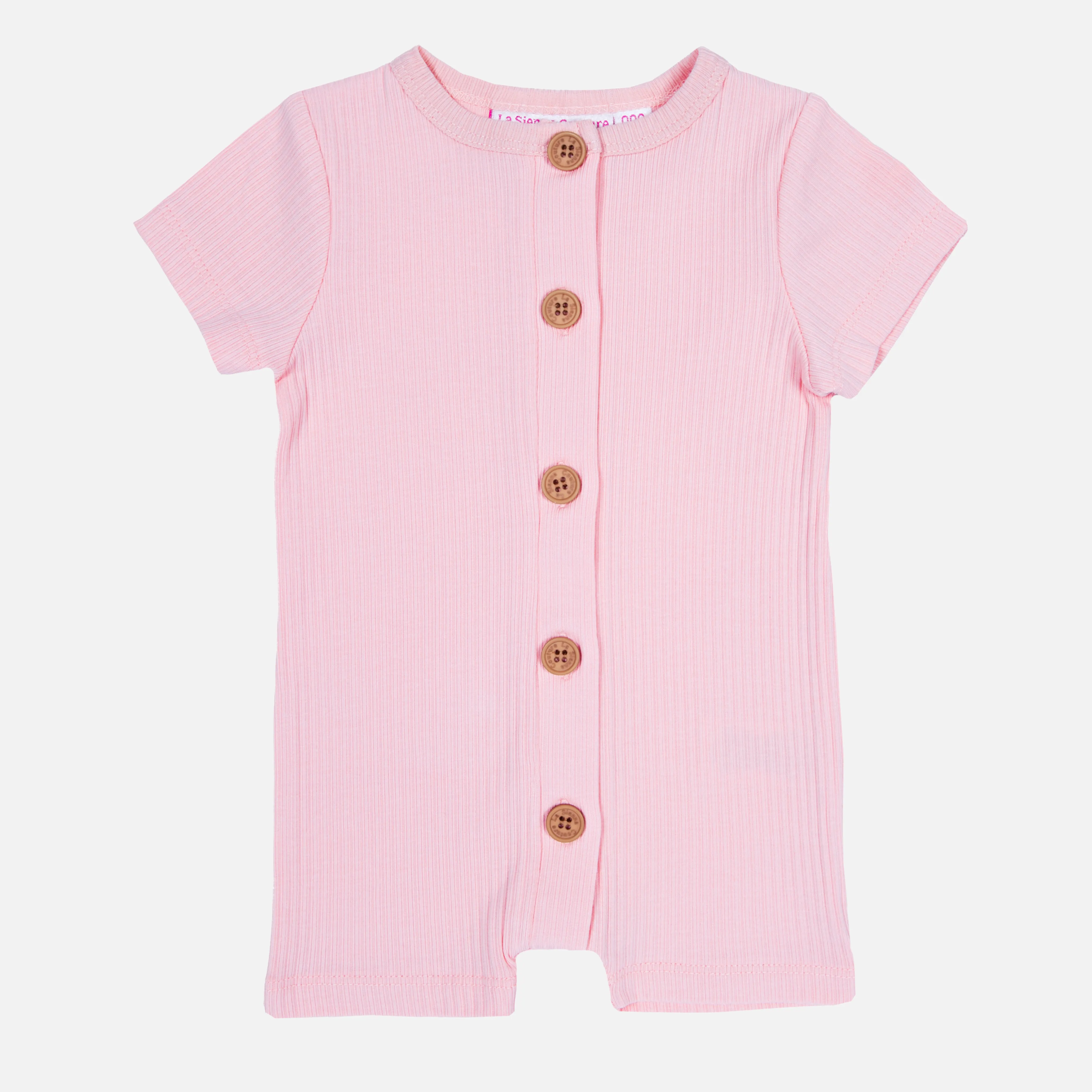 Cozy Summer Louie Romper - Pink Lemonade