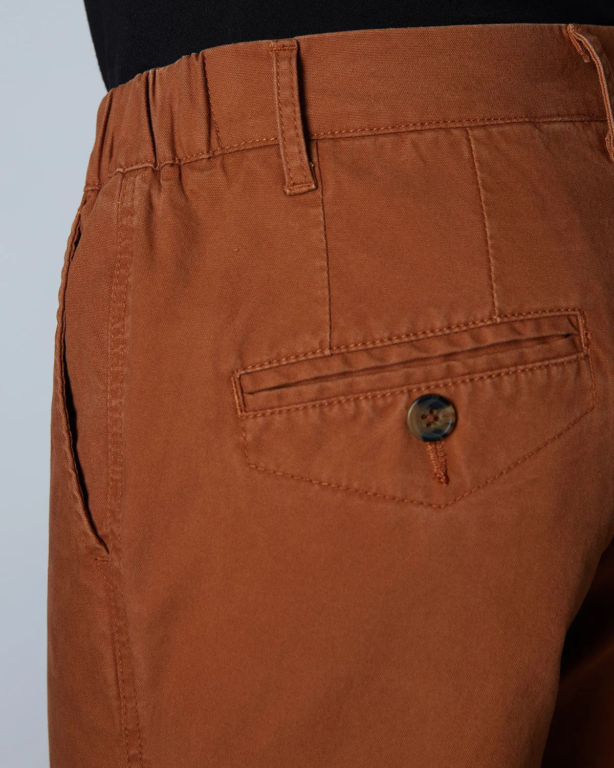 Dusky Casual Stretch Chinos - Brown