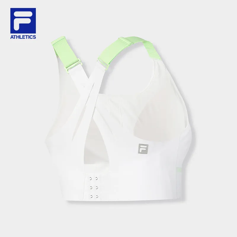 FILA CORE ATHLETICS FITNESS Women Sports Bra (White)