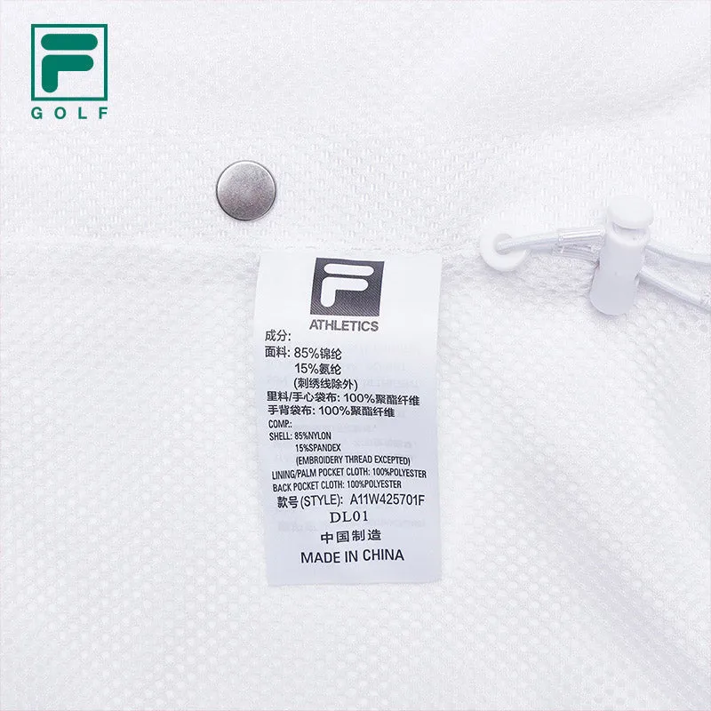 FILA CORE ATHLETICS GOLF Women Woven Vest in White