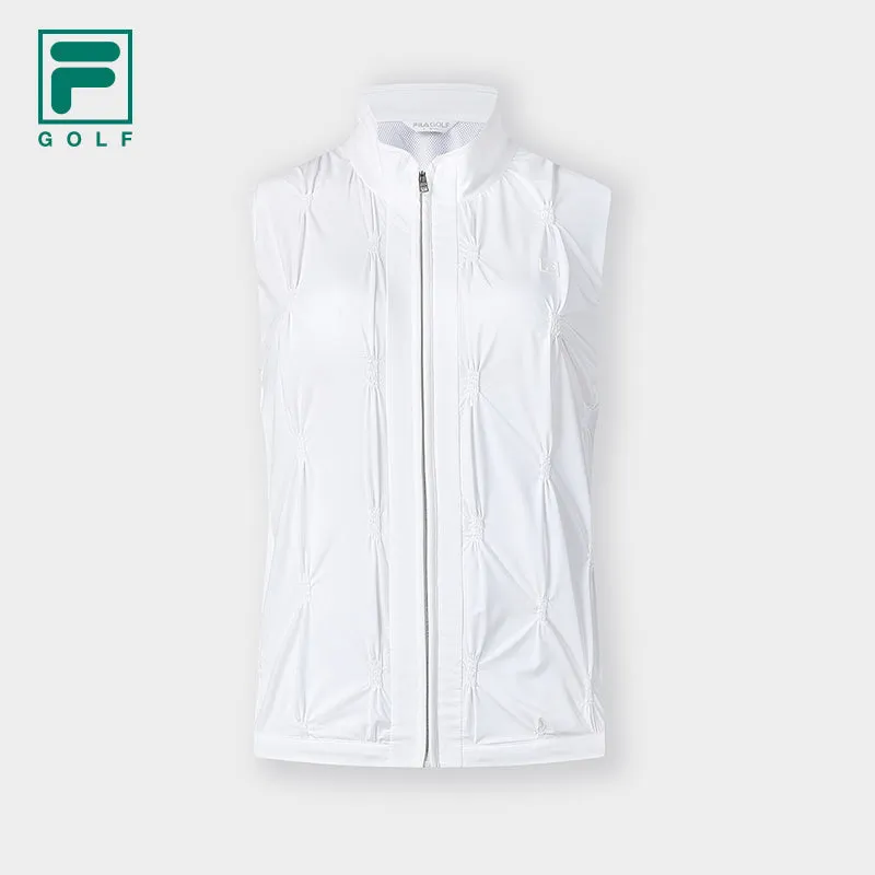 FILA CORE ATHLETICS GOLF Women Woven Vest in White