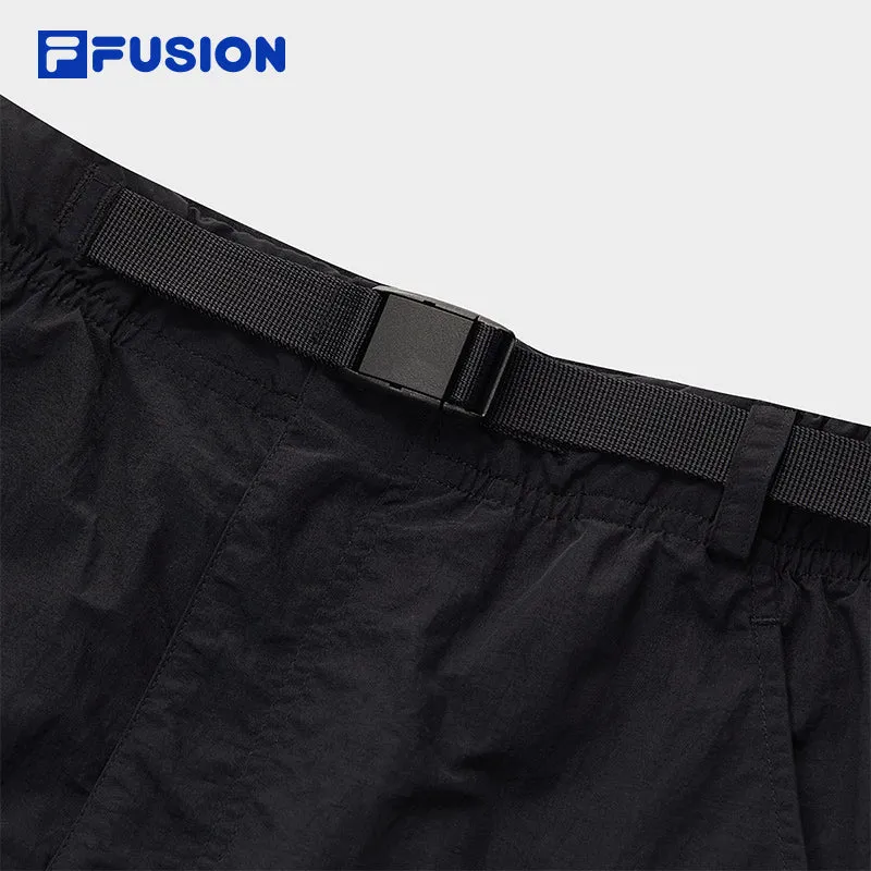 FILA FUSION INLINE URBAN TECH Women Woven Shorts (Black)