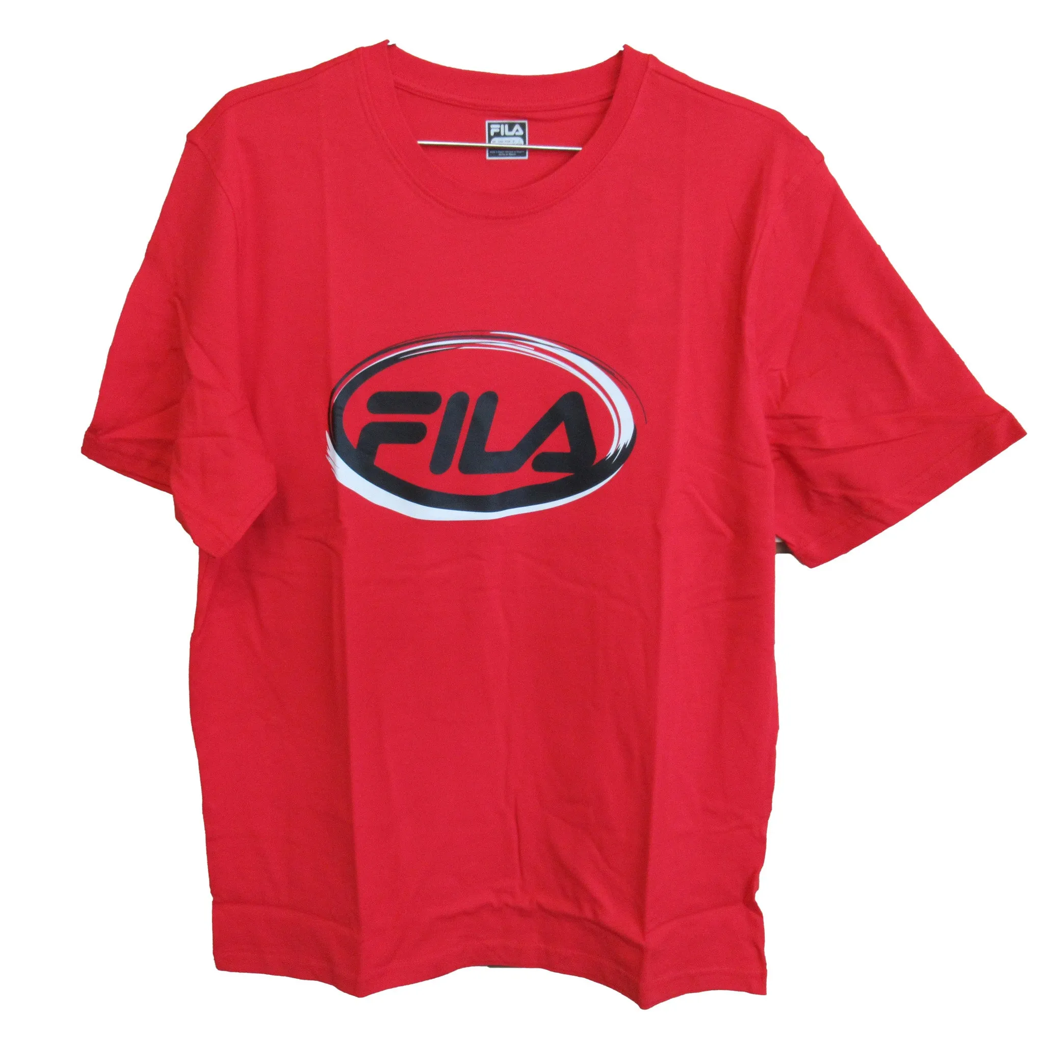 Fila Men's Abstract Oval Logo T-Shirt SM933692