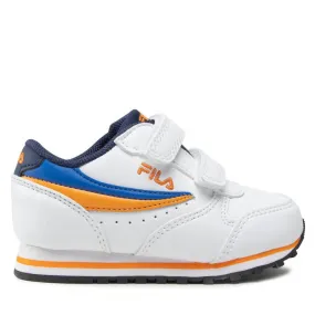 Fila Orbit Velcro Infants Bianco Arancio Blu