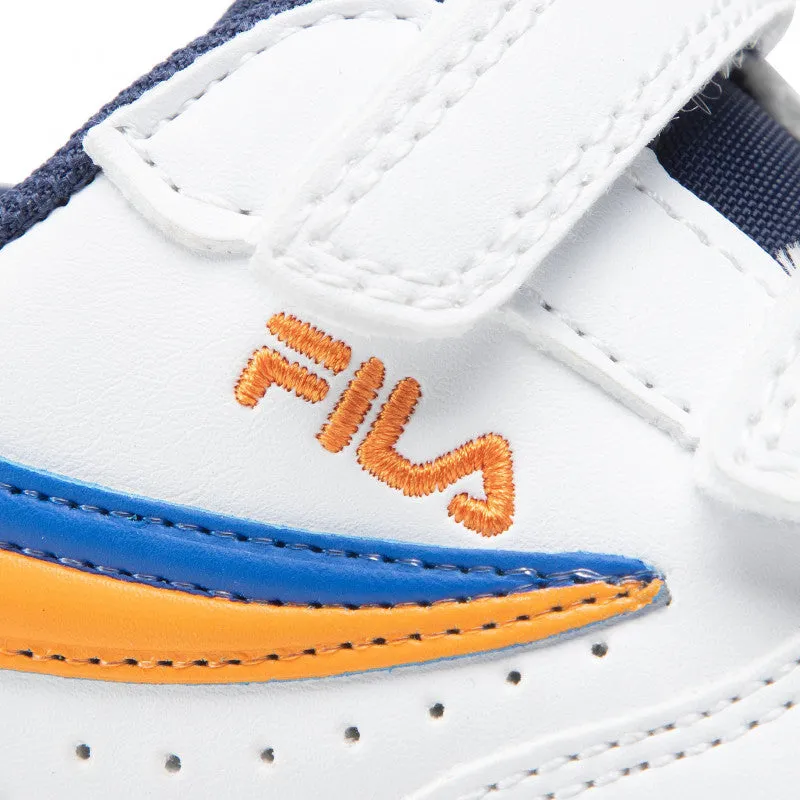 Fila Orbit Velcro Infants Bianco Arancio Blu