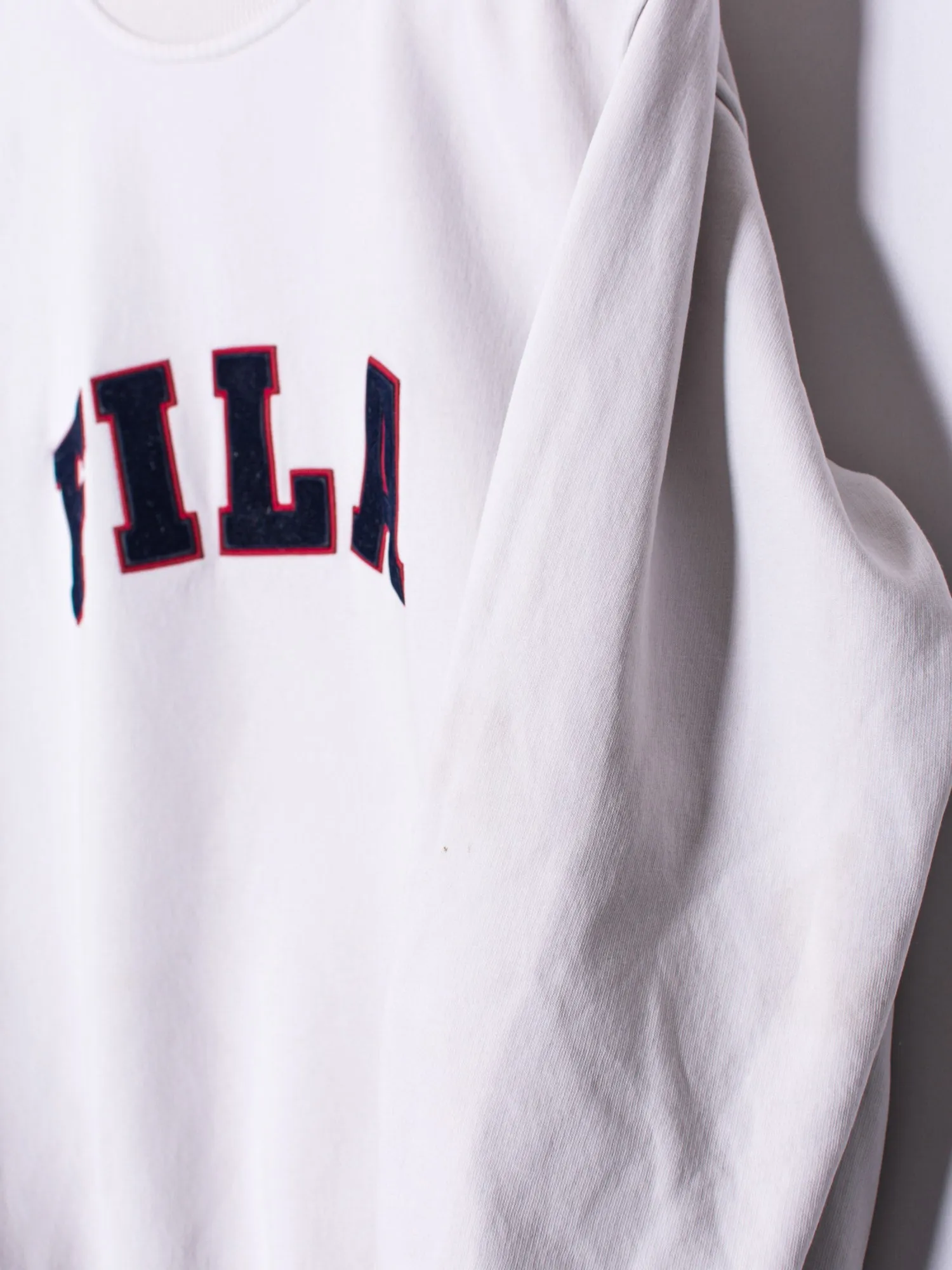 Fila White I Sweatshirt