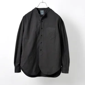 FOB FACTORY / F3464 Dye band collar shirt