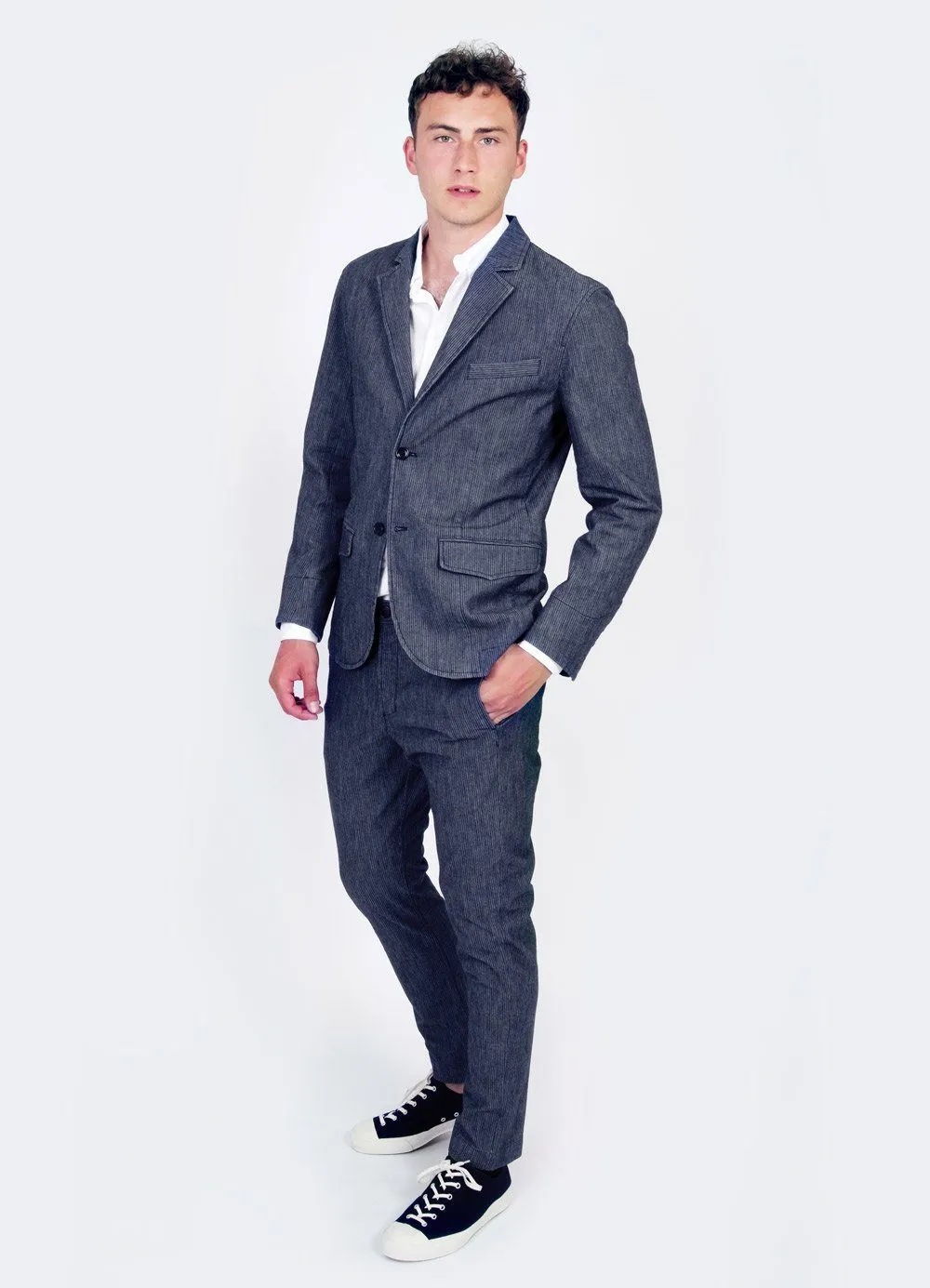 FREDERIK | Casual Blazer | Indigostripe