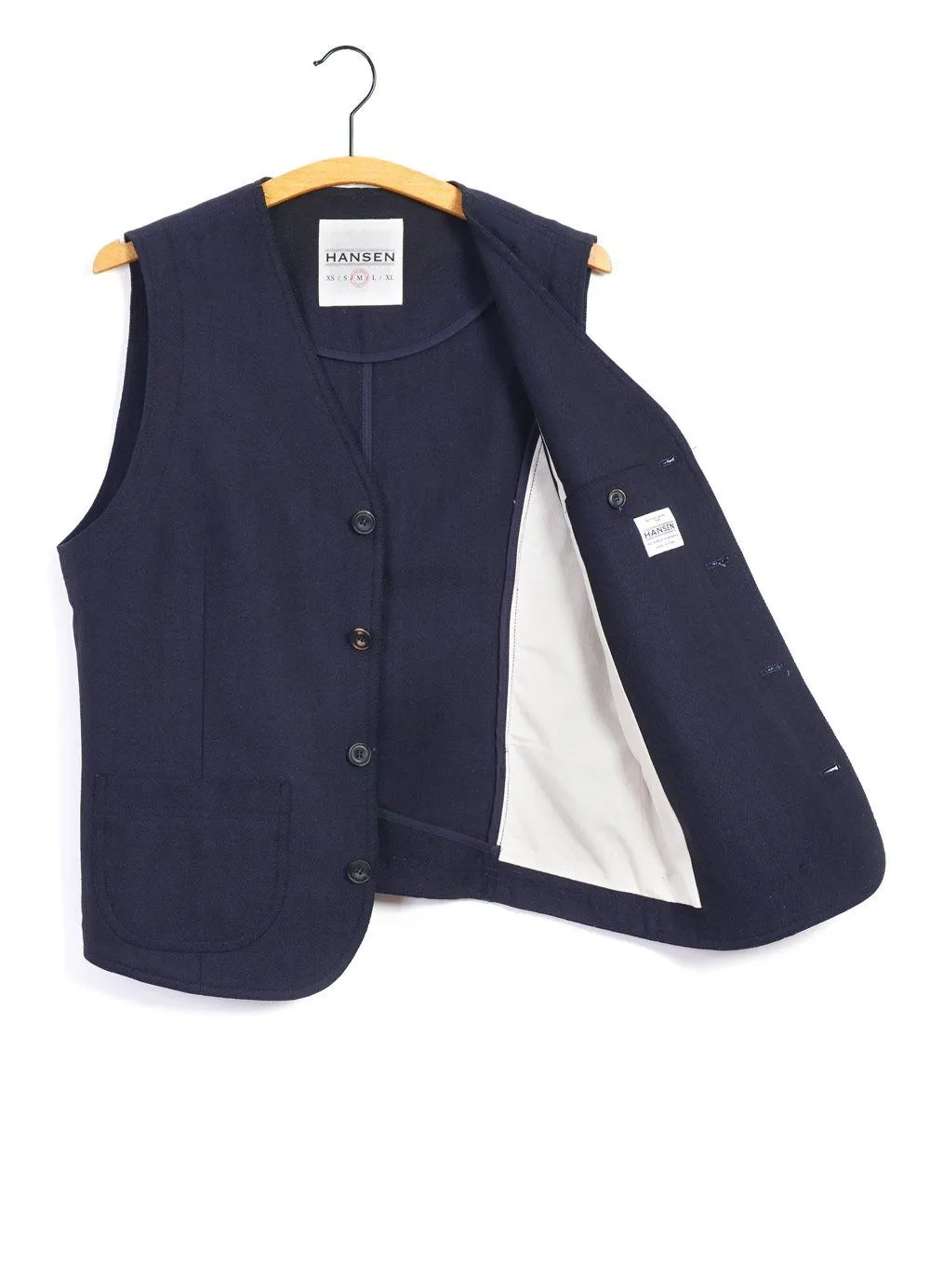 HARALD | Casual Waistcoat | Indigo