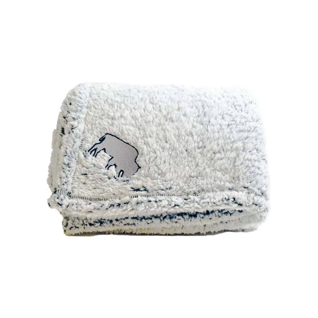 Heather Grey Cozy BFLO Blanket