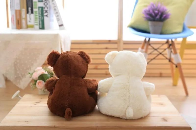 High Quality Toy Cartoon Teddy Bear Plush Toys 25cm Stuffed Plush Animals Bear Doll Birthday Gift For Children