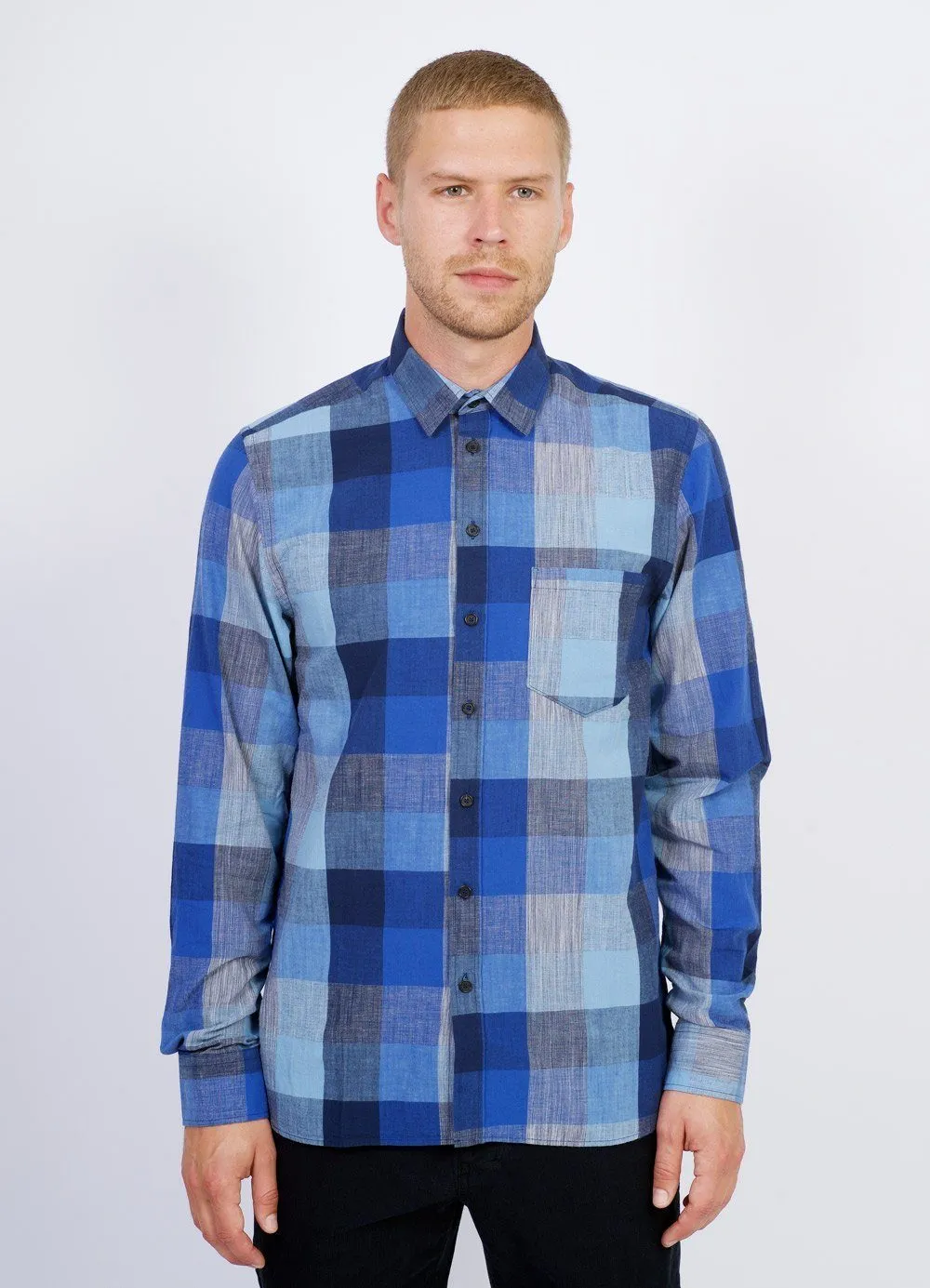 JESPER | Casual Shirt | Check Blues