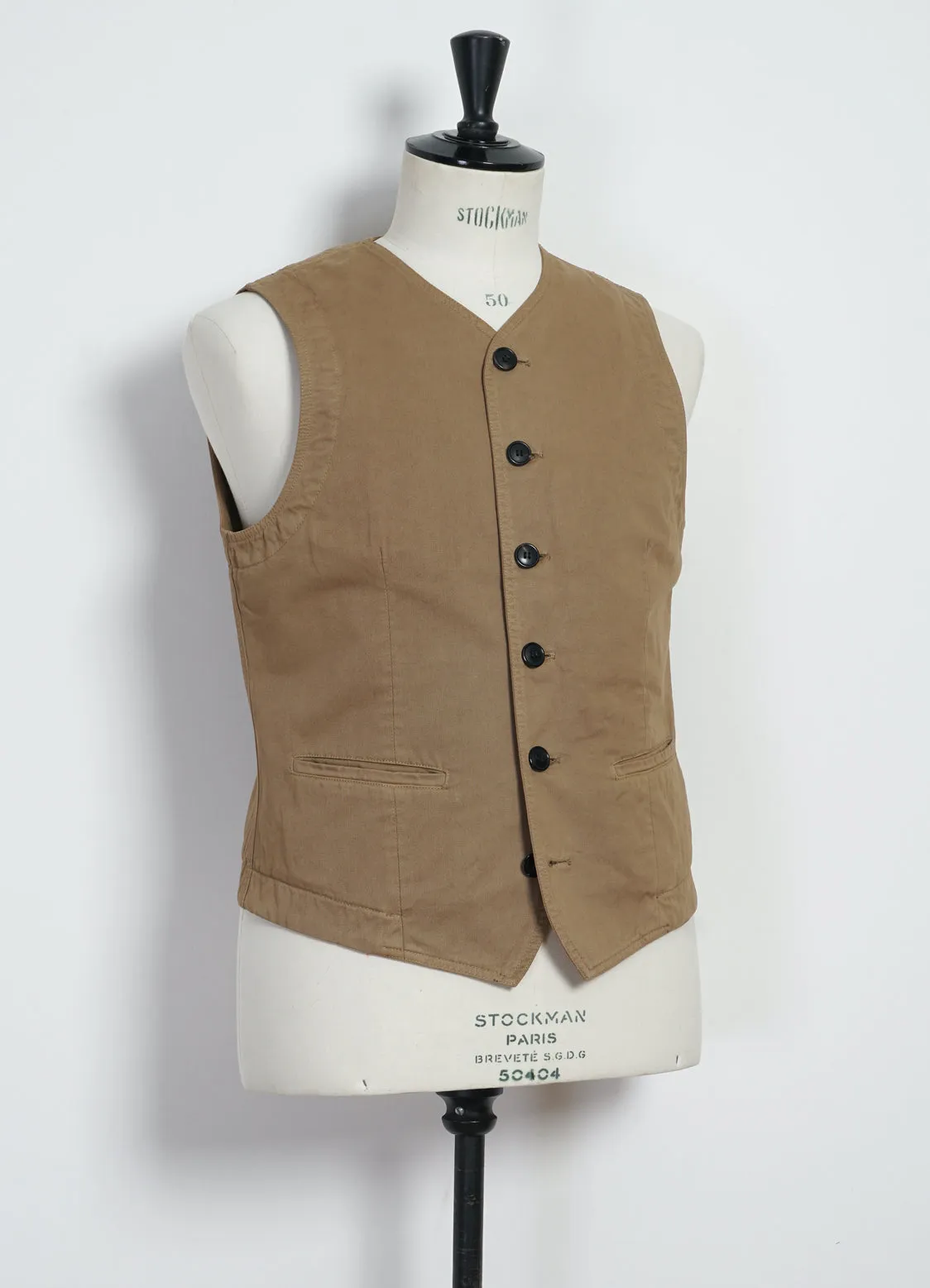 KAJ | Casual Waistcoat | Classic Beige