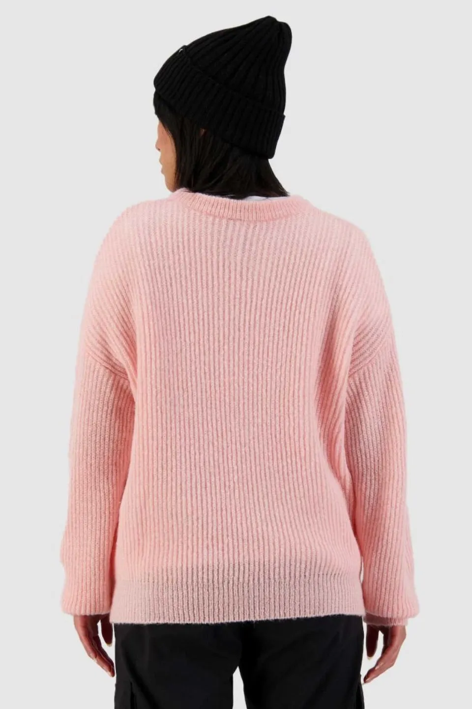 Milly Floss Pink Cozy Knit Crew