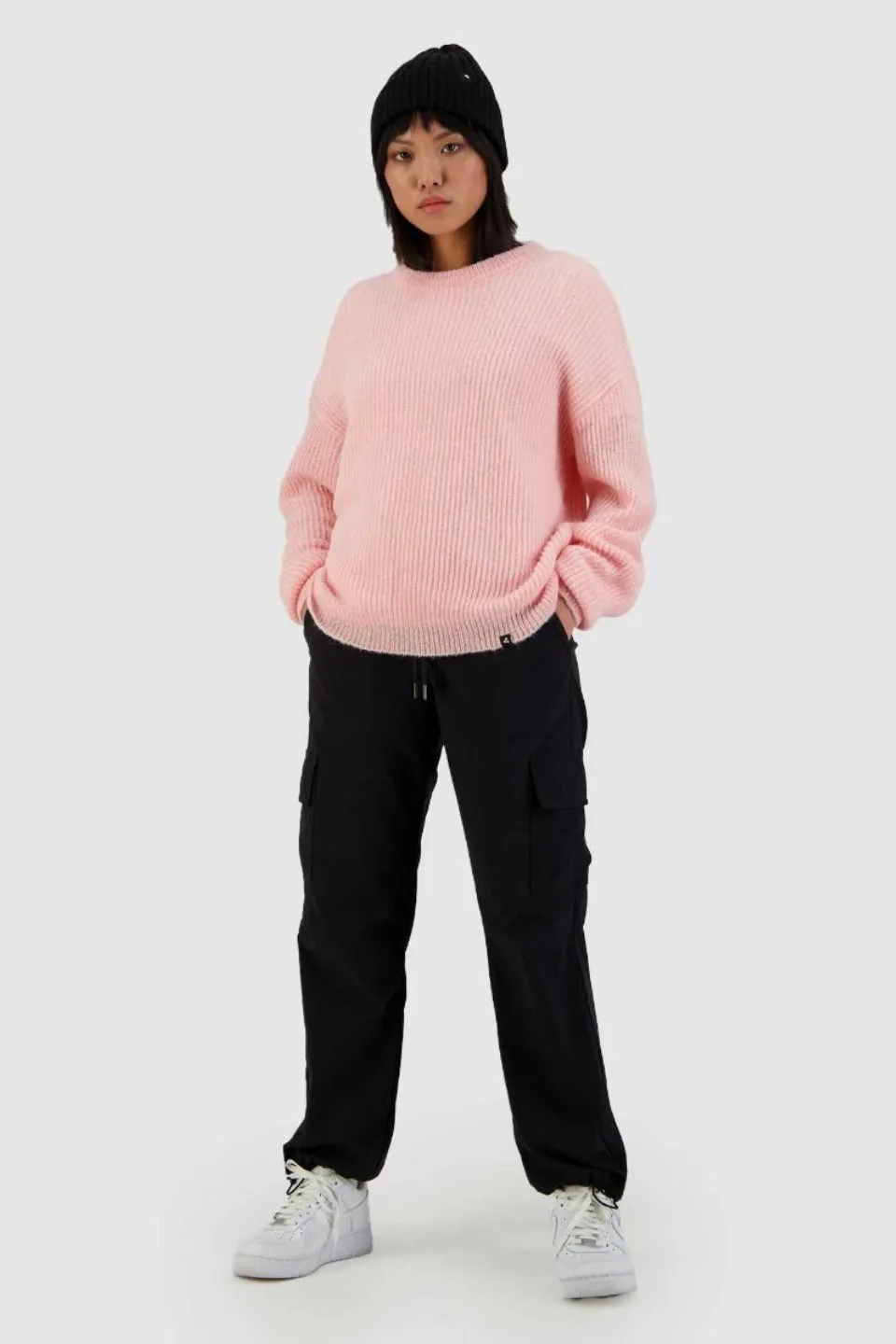 Milly Floss Pink Cozy Knit Crew