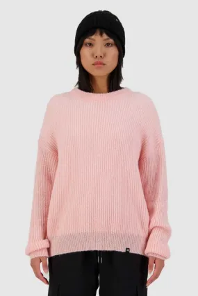 Milly Floss Pink Cozy Knit Crew